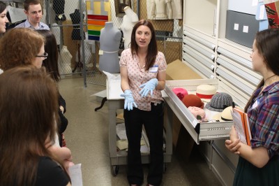 Collections Handling Workshop with Senior Collections Manager Jobi Zink.