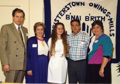Can you identify the other 33%? The B’nai Brith award recipient is among the people who aren’t identified.