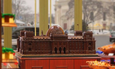 Chocolate Palace at Berlin’s Fassbender & Rausch’s chocolatiers