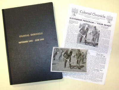 The Colonial Chronicle, Annapolis, Md. JMM#2014.041 Donated by Tylar Hecht for the Allen J. Reiter Lodge of B'nai B'rith