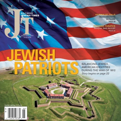 On the cover of the Baltimore Jewish Times