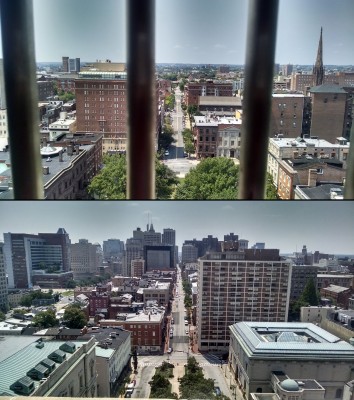Images taken at the top of the Washington Monument