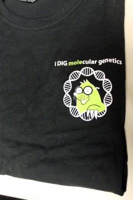 Conference Swag: Cute mascots, or, the mole who collects and stabilizes your biological samples.