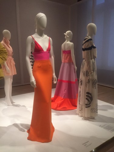 At the Jewish Museum we viewed an incredible exhibit displaying gowns, sketches and costumes by Isaac Mizrahi.
