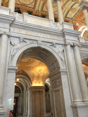 The Library of Congress is full of amazing architecture.