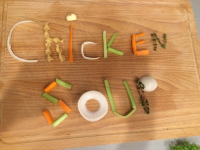 A picture from our upcoming stop motion about chicken soup