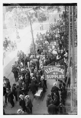 Garment Workers' Strike, July 1915. Courtesy of the Library of Congress.