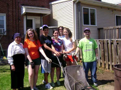 Senior Home Repair Day. Photo courtesy of The Associated: Jewish Community Federation of Baltimore