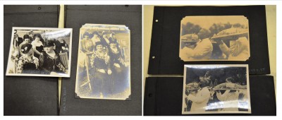 Two of the loose photos next to their matching album photos. Success! Anonymous gift. JMM 1998.47.4.34 and .74; 1998.47.4.30 and .85