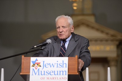 One particularly successful joint program was developed in partnership with the Associated: Jewish Community Federation of Baltimore, an October event that was billed as a Jewish Baltimore Family Reunion. Alfred Moses delivered a talk in the Lloyd Street Synagogue based on his book about his family’s business.