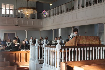 Simcha in the historic Lloyd Street Synagogue