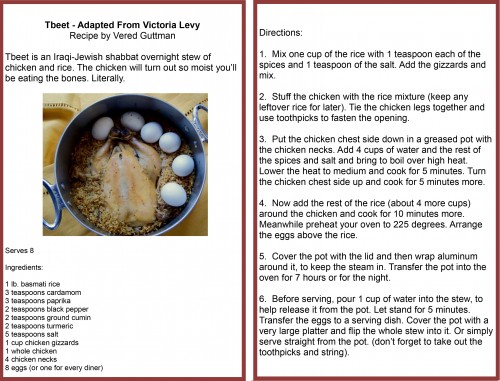 Want to give it a try yourself? Here's the recipe Vered shared with us!