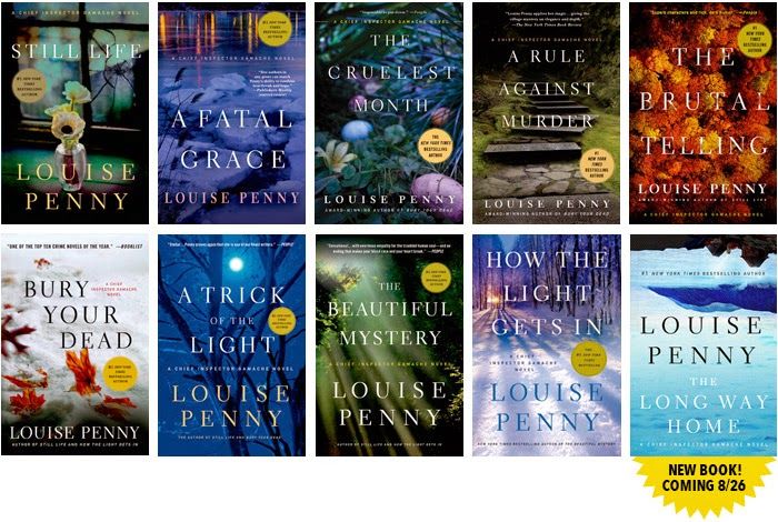 Louise Penny Books in Order (All 19+ with Printable List). - Looks